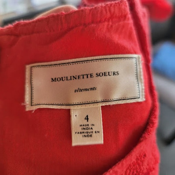 Anthropologie- Moulinette Soeurs Brand dress - Size 4 - Picture 4 of 6